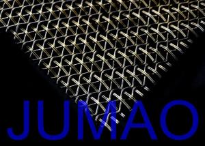 Wholesale Stainless Steel Waved Architectural Metal Fabric For Exterior Wall Facades from china suppliers