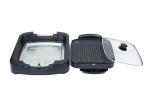 Indoor Tabletop Electric Grill , Tabletop Barbecue Grill Large Cooking Area