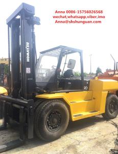 Wholesale Japan second hand Komatsu 15ton forklift , FD150E-7 15t capacity forklift for sale from china suppliers