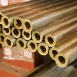 C26000 6000mm Yellow Coated Copper Pipe 4mm Od Brass Tube For Construction