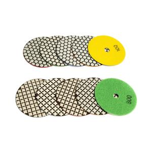 Wholesale 7-Steps diamond hand polishing pads Dry Polishing Pad For Porcelain Tile from china suppliers