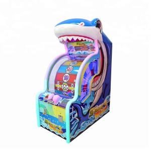 Wholesale Wood Redemption Game Machine , Lottery Bass Wheel Ticket Vending Machine from china suppliers