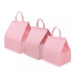 PE FOAM Nonwoven Fabric Insulated Cooler Tote For Seafood