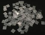 UVC High Translucent UV Quartz Germicidal Tablets 50*50*0.3mm