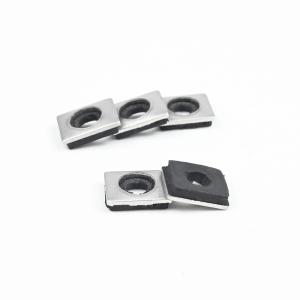Wholesale 304 Stainless Steel Square Epdm Roofing Rubber Black Bonded Sealing Washer Rubber Gasket from china suppliers