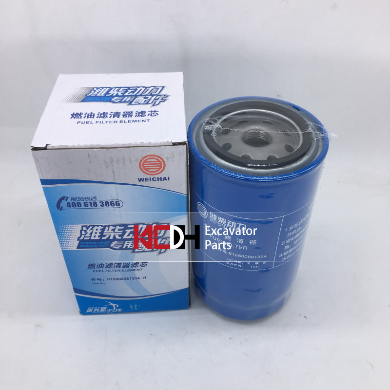 LIUGONG Excavator Fuel Filter SP115134 612600081334 For Weichai