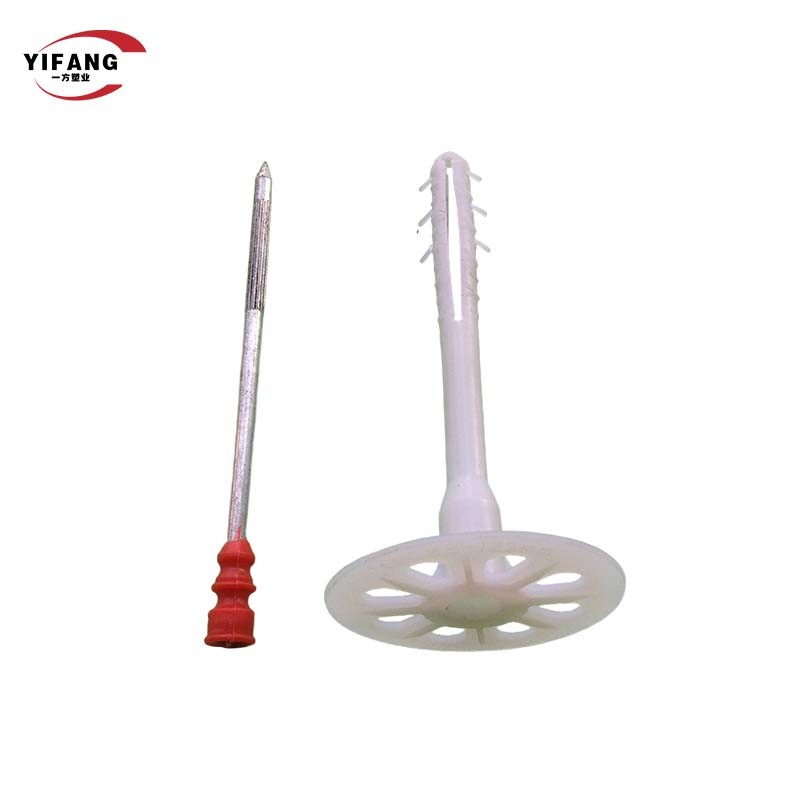 Hardware Insulation Panel Fixings / Plastic Foam Board Anchors 15mm~18mm Shank