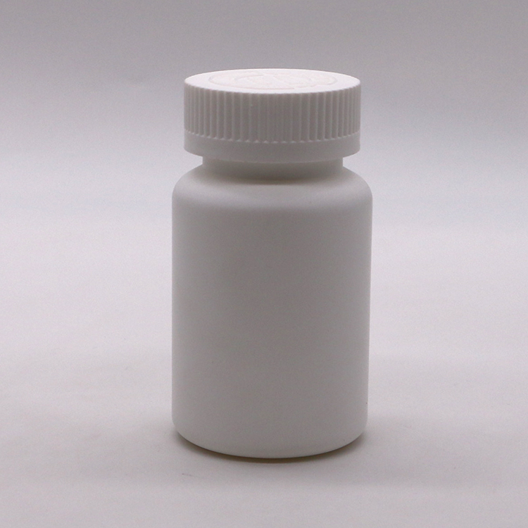 Custom Color 120ML HDPE White Black Empty Plastic Medicine Bottle for Pill Vitamin Capsule