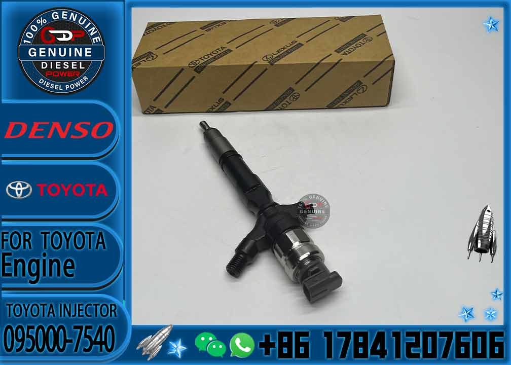 095000-7780 23670-39316 095000-7540 23670-30280 Original fuel Injector Nozzle For toyota 1kd common rail injector Assy