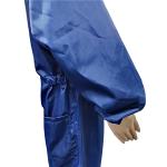 5mm Stripe Waterproof Dark Blue Anti Static ESD Washable Coverall Without Hood