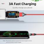 540 Degree 3A Magnetic Micro USB Quick Charging Cable