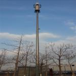 25M 30M 40M 45M Radio Antenna Signal Galvanized Steel Single Tube Pole Base
