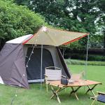 Outdoor Automatic Quick Family Camping Tent Silver Coating Sunscreen 4-6 Person
