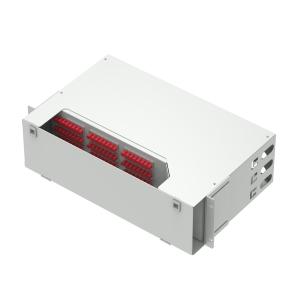 Wholesale ODN Network 19 Inch Swing Patch Panel UPC Type 96 Cores Fiber Optic Equipment for FTTX from china suppliers