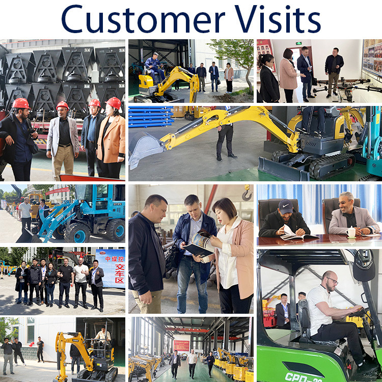 Farmland 1.5t Mini Digger Digging Equipment Garden Crawler Mounted Hydraulic Small Excavator