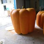 large event party celebration pumpkin statue for Halloween event party deoration