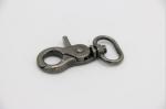 Handbag parts zinc alloy rolling plating anti sliver spring swivel trigger snap