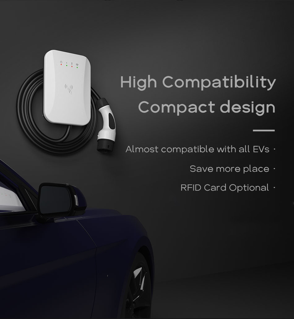 CE Approved 11kw Home Charger Single Phase Smart 12kg On Sale