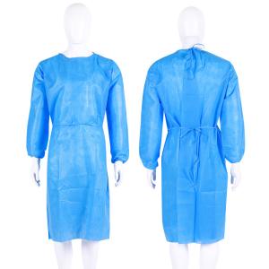 Wholesale Customized Size Durable Non-Toxic Nonwoven M Disposable Isolation Gowns from china suppliers