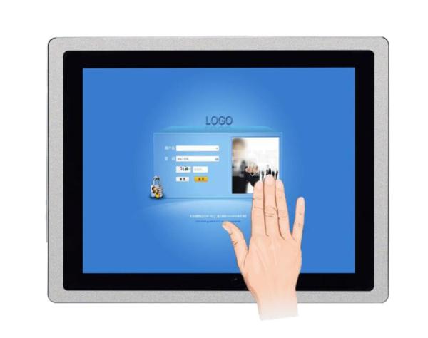 Waterproof Rugged Metal 10.4 Inch Industrial Open Frame Capacitive Touch Screen