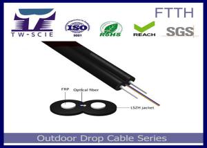 Wholesale LSZH Sheath Indoor Fiber Optic Cable Kevlar Yarn Material Strength Member-FTTH Cable from china suppliers
