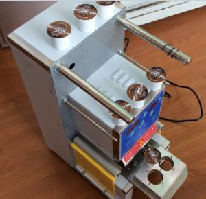 Wholesale 800mm GY 4S Sem Auto Rotary Coffee K Cup Filling Sealing Machine from china suppliers