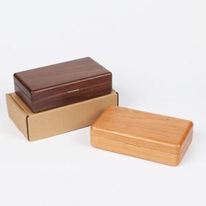 Wholesale Durable wooden box jewelry storage box Ring Packaging Custom logo from china suppliers