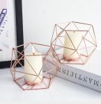 3.9" Height Nordic Candlestick , Metal Mesh Nordic Candle Holder