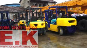 Wholesale 5ton Komatsu Forlift Japanese brand FD50 5ton diesel fork lift from china suppliers