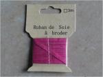 100% pure silk embroidery ribbon