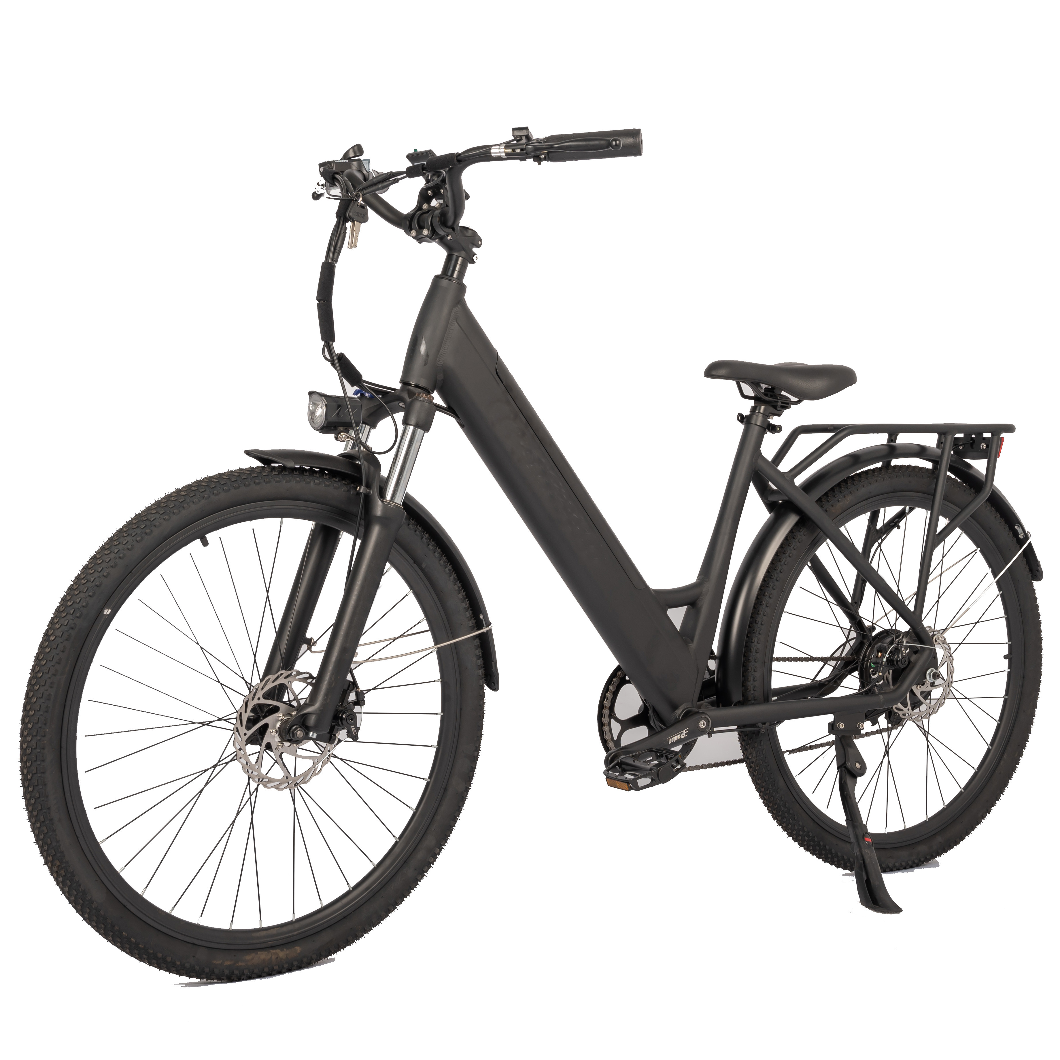 Aluminum Alloy Frame Ebike for Adults Bafang Rear Hub Motor and Lithium Battery Combo