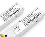 TX1550nm/RX1490nm SFP Fiber Transceiver 1.25G SFP 80km SC Connector BIDI