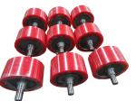 90 A Shore Hardness PU Polyurethane Coated Wheels Wear Resisting For Transmissio