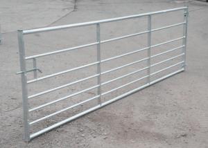 Wholesale Livestock Steel Farm Gates Padlockable Sliding Latch Adjustable Hinge from china suppliers