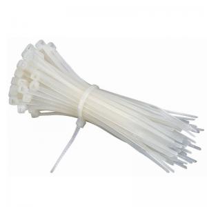 China Self-locking White Heavy Duty Plastic Nylon 66 Cable Ties on sale