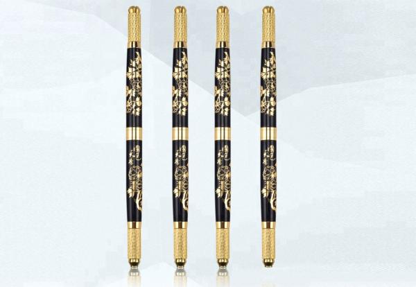 Stainless Steel Handle Disposable Microblading Tattoo Pen With Blade 135mm