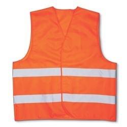 Wholesale Orange Knitted Reflective Vest 125g Road Safety Facilities from china suppliers