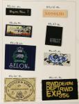 Kids Woven Clothing Labels Cotton Sew on Garment Fabric Label Tags