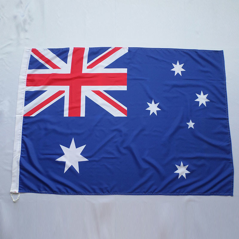 Custom LOGO Flags 68D/100D Polyester World Flags Pantone Color Printing