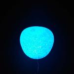 EVA Ball LED Flashing Snowman Christmas Toy 10cm 12cm Diameter For Party Favor