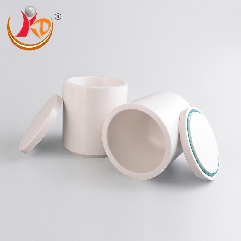 Cylinder Zirconia Ball Mill Jar Stabilized Yttrium Oxide Ball Grinding Jar