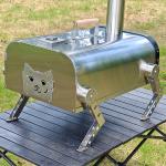 Outdoor Pizza Oven 12" Wood Pellet Pizza Ovens With Rotatable Round Pizza Stone