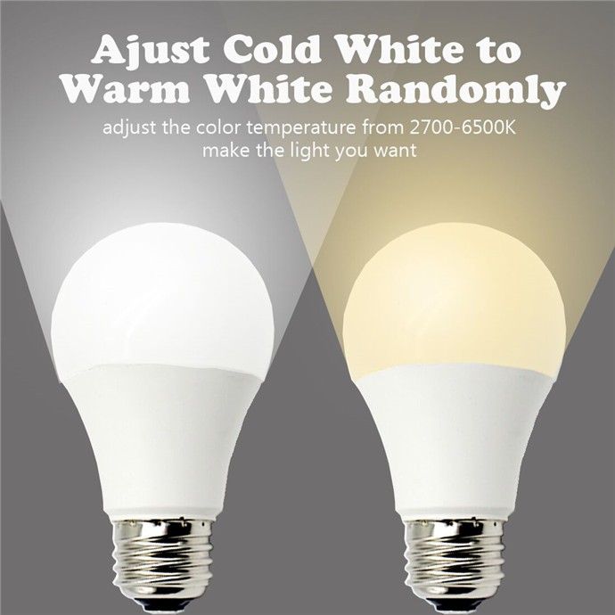 60000h Working Lifetime Voice Controlled Light Bulb WIFI 2.4GHz B/G/N