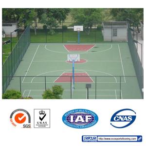 Wholesale Fire Resistant Seamless Athletic PU Sports Flooring Aging resistance from china suppliers
