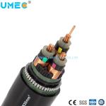Overhead XLPE Insulated Armoured Power Cable 3.6/6kv Three Cores Al/ Cu PVC
