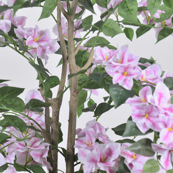 Wholesale 150cm 180cm Artificial Bougainvillea Tree - Model C Light Pink | Haihong Factory Direct | UV Resistant Artificial Flowers | Bulk Decor