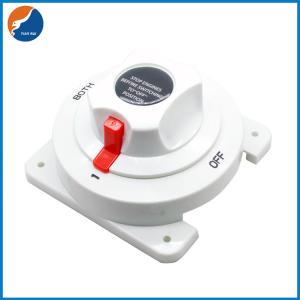 Wholesale White Marine Boat Battery Switch , Marine Dual Battery Selector Switch For RV Motor from china suppliers