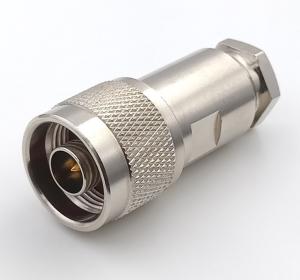 Wholesale Male N Type RF Coaxial Connectors Panel Mount 50 Ohm DC 6GHz Customized Size from china suppliers