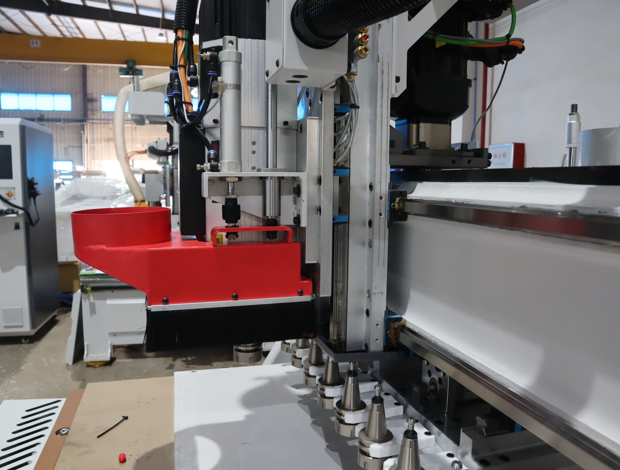 Automatic Cnc Router Machine Panel 1000x1000 1200 X 1200 Two Working Station