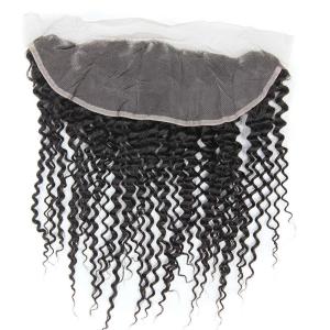 Wholesale Thick Human Hair Lace Closure , Brazilian Lace Frontal Closure With Baby Hair from china suppliers